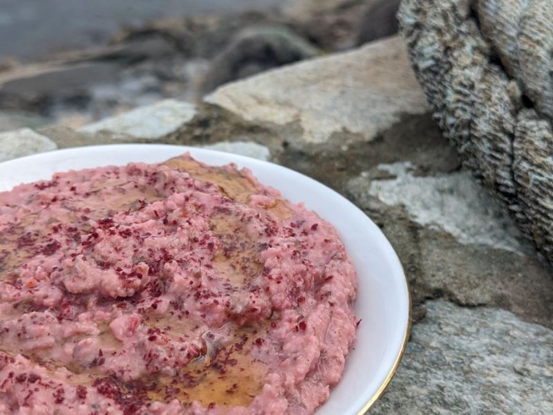 Τ*ραμοσαλάτα ρεβυθιού